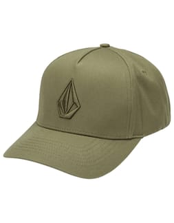 Embossed Stone Adj Hat Light Olive