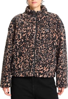 Wylding Out Sherpa W Animal Print