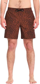Melange Trunk 17 Boardshort Brown Horn