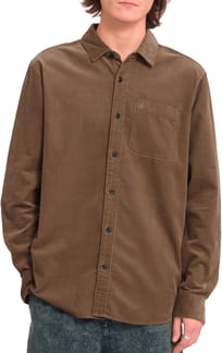 Zander Corduroy LS Shirt Earth
