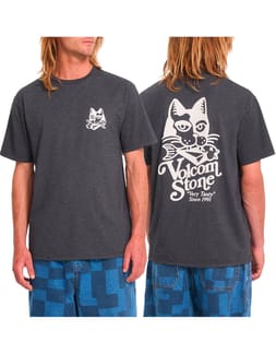 Tasty Heather SS Tee Heather Black