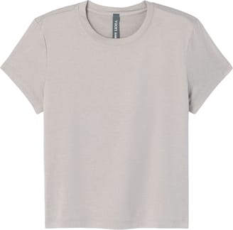Energy Classic Tee W Light Heather Grey