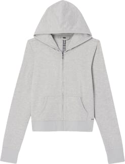 Halo Mini FZ Hoodie W Pale Grey Heather