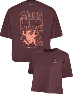 Sequence W T-Shirt Black Cherry