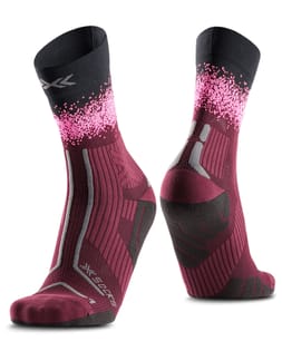 Trailrun Terraskin Perform Crew Oxide Red/Fluo Pink