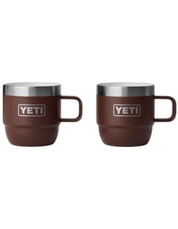 Espresso 6oz Mug 2 Pk Wetlands Brown
