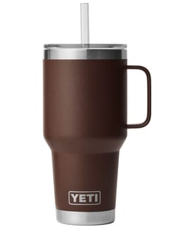 Rambler 35 Oz Straw Mug 2.0 Wetlands Brown