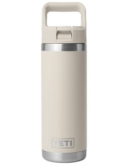 Rambler 18 oz C Straw Bottle Cape Summer Taupe