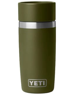 Rambler 12 Oz Travel Bottle Olive/King Crab Orange