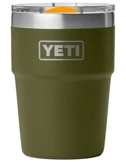 Rambler 16 Oz Stackable Cup Ms Olive/King Crab Orange