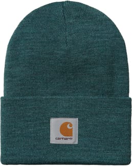Acrylic Watch Hat Eucalyptus Heather