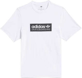Skt Logo Tee White