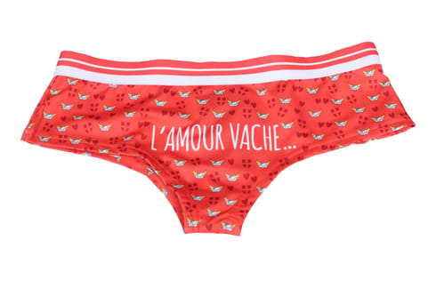 Amour Vache Panty Red