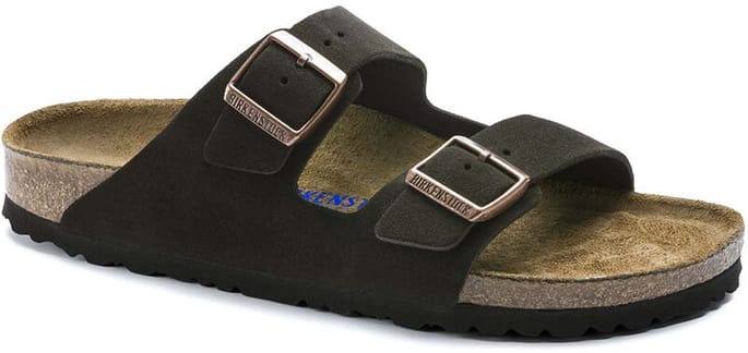 Arizona Soft Footbed Suede Leather Mocha