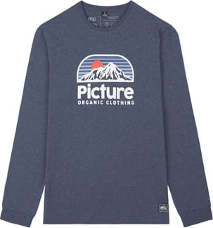 Authentic Ls Tee Dark Blue Melange