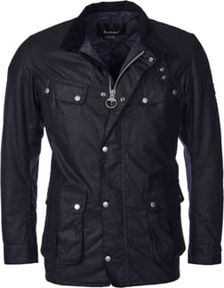 Intl Duke Wax Jacket Navy