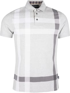 Barbour Blaine Polo Grey Marl