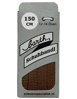 Lacets Plats Marron Clair