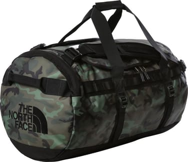 Base Camp Duffel - M Thym Brush Wood Camp Print/Tnf Black