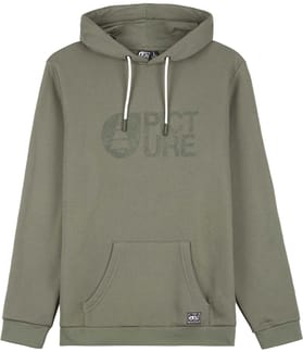 Basement Flock Hood Dusty Olive