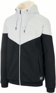 Basement Plush Zip Hoodie M Black