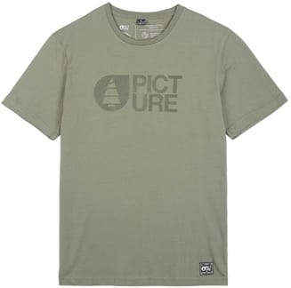 Basemt Flock Tee Dusty Olive