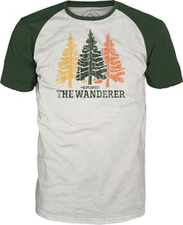Baum-Trio T-Shirt Snow White Black Forest