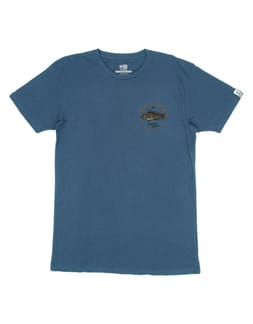 Baybass S/S Tee Harbor Blue