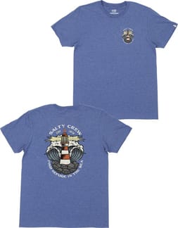 Beacon Standard S/S Tee Blue Heather