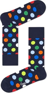 Big Dot Sock Bleu Marine Multico