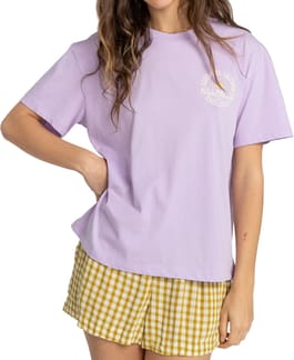 Ride The Waves Tee Peaceful Lilac