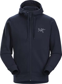 Bird Emblem Full Zip Hoody Men's Kingfisher