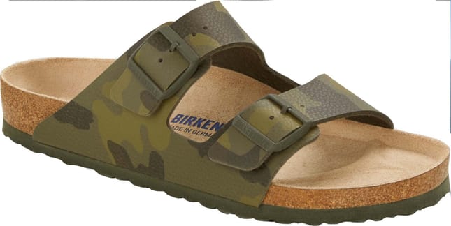Arizona M Soft Footbed Birko-Flor Desert Soil Camo Green