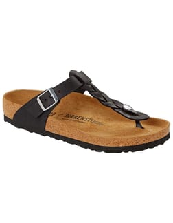 Gizeh W Braided Cuir Gras Black