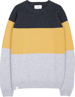 Block Knit Ochre