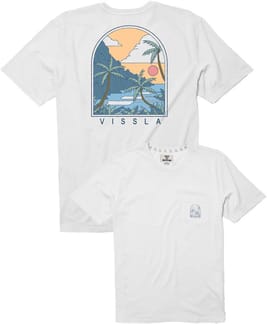 Bluffs SS Pocket Tee White