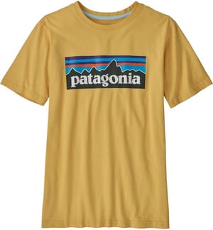 Boys' Regenerative Organic Cotton P-6 Logo T-Shirt Yellow
