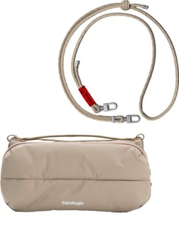 Pack Bottle Sacoche Medium Taupe Puffer