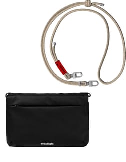 Pack Flat Sacoche Small Black Dry