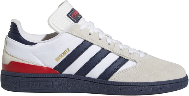 Busenitz Footwear White Collegiate Navy Shadow Navy