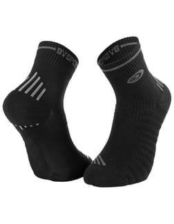 Socquettes Run Marathon Noir/Gris