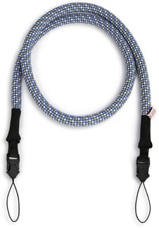 Camera Strap Blue White