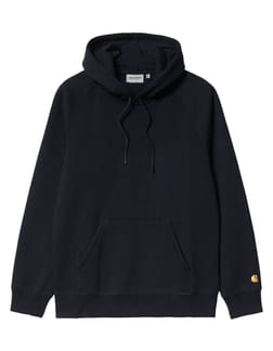 Hooded Chase Sweat Dark Navy / Gold