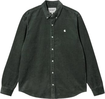 L/S Madison Cord Shirt Boxwood / Wax