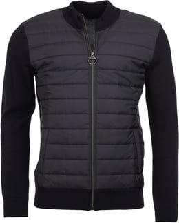 Carn Baffle Zip Thru Black