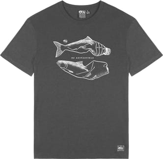 CC Bottlefish Tee Dark grey melange