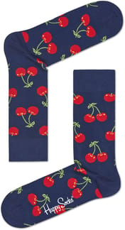 Cherry Sock Bleu Marine