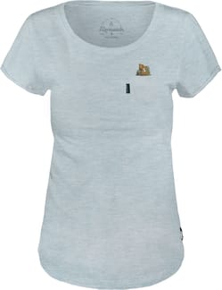 Chlätterhörnli Basic T-Shirt Illusion Blue Melange Striped