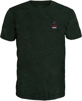 Chlises Gondeli T Shirt Dark Green Fancy Melange