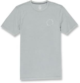 Circle Emb SS Tee M Stormy Sea